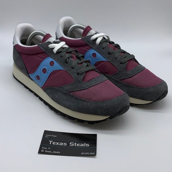 Saucony Jazz Purple Grey Blue main image 7
